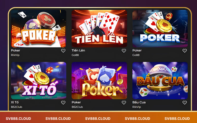 Sơ lược về poker Sv888 - Sân chơi đỉnh cao